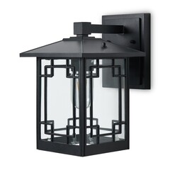 Светильник садово-парковый настенный Voltega Domi черный 275 мм E27 40 Вт IP44 (VGL7219WL-01B6) - фото 7