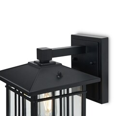 Светильник садово-парковый настенный Voltega Domi черный 275 мм E27 40 Вт IP44 (VGL7219WL-01B5) - фото 5