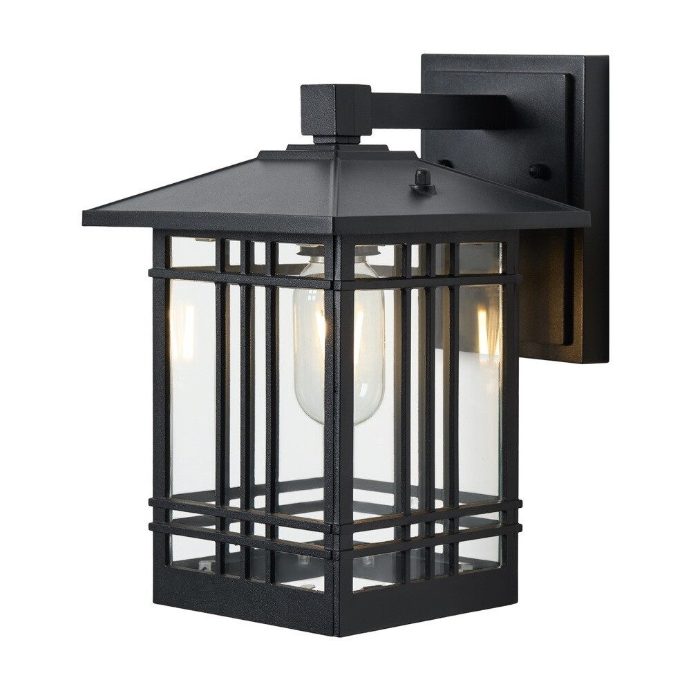 Изображение товара Садово-парковый настенный светильник Voltega Domi IP44 E27 40 Вт черный