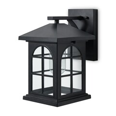 Светильник садово-парковый настенный Voltega Domi черный 245 мм E27 40 Вт IP44 (VGL7219WL-01B4) - фото 8