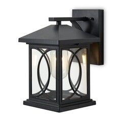 Светильник садово-парковый настенный Voltega Domi черный 245 мм E27 40 Вт IP44 (VGL7219WL-01B3) - фото 9