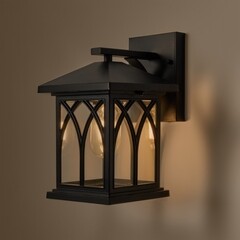 Светильник садово-парковый настенный Voltega Domi черный 245 мм E27 40 Вт IP44 (VGL7219WL-01B1) - фото 10