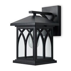 Светильник садово-парковый настенный Voltega Domi черный 245 мм E27 40 Вт IP44 (VGL7219WL-01B1) - фото 7