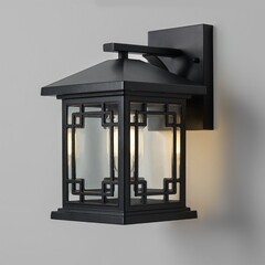 Светильник садово-парковый настенный Voltega Domi черный 245 мм E27 40 Вт IP44 (VGL7219WL-01B) - фото 5