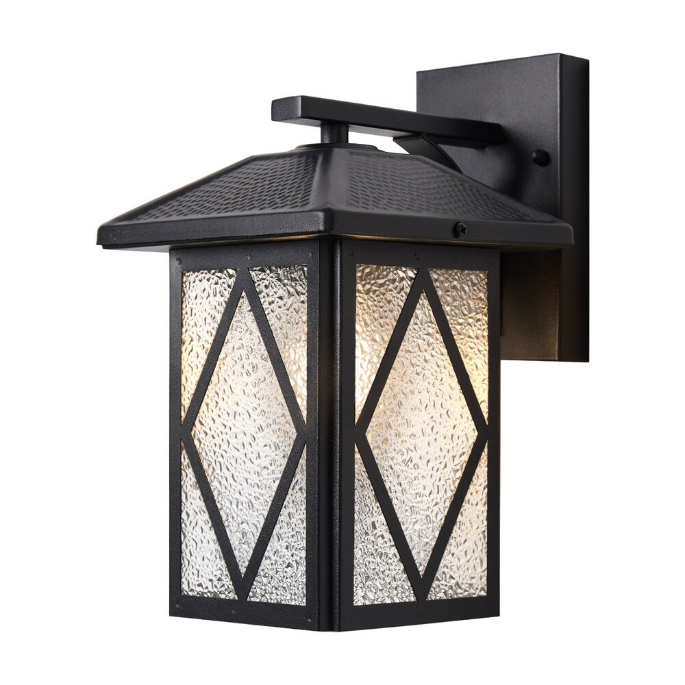 Изображение товара Настенный садово-парковый светильник Voltega Cruz IP44 E27 40 Вт черный