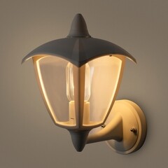 Светильник садово-парковый настенный Voltega Corse белый 270 мм E27 13 Вт IP44 (VGL7306WL-01W1) - фото 9