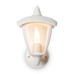 Светильник садово-парковый настенный Voltega Corse белый 270 мм E27 13 Вт IP44 (VGL7306WL-01W1) - фото 5