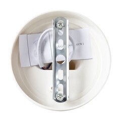 Светильник садово-парковый настенный Voltega Corse белый 270 мм E27 13 Вт IP44 (VGL7306WL-01W1) - фото 3