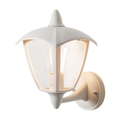 Изображение товара Светильник садово-парковый настенный Voltega Corse белый 270 мм E27 13 Вт IP44 (VGL7306WL-01W1)