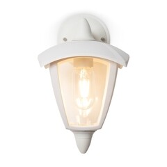 Светильник садово-парковый настенный Voltega Corse белый 270 мм E27 13 Вт IP44 (VGL7306WL-01W) - фото 3