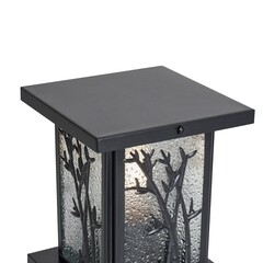 Светильник садово-парковый Voltega Saga черный 190 мм E27 40 Вт IP44 (VGL7218FL-01B1) - фото 5