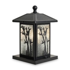 Светильник садово-парковый Voltega Saga черный 245 мм E27 40 Вт IP44 (VGL7218FL-01B) - фото 8