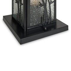 Светильник садово-парковый Voltega Saga черный 245 мм E27 40 Вт IP44 (VGL7218FL-01B) - фото 4