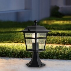 Светильник садово-парковый Voltega Noon черный 320 мм E27 40 Вт IP44 (VGL7213FL-01B) - фото 3