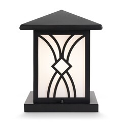 Светильник садово-парковый Voltega Nef черный 230 мм E27 40 Вт IP44 (VGL7222FL-01B4) - фото 5