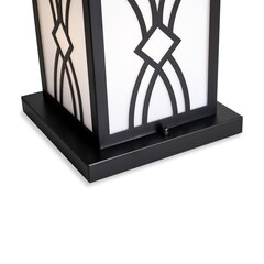 Светильник садово-парковый Voltega Nef черный 230 мм E27 40 Вт IP44 (VGL7222FL-01B4) - фото 4