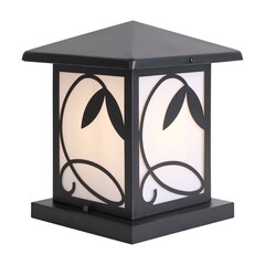 Светильник садово-парковый Voltega Nef черный 230 мм E27 40 Вт IP44 (VGL7222FL-01B3) - фото 1