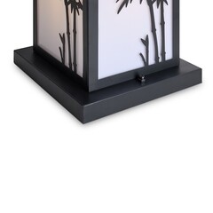 Светильник садово-парковый Voltega Nef черный 230 мм E27 40 Вт IP44 (VGL7222FL-01B2) - фото 4