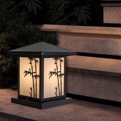 Светильник садово-парковый Voltega Nef черный 230 мм E27 40 Вт IP44 (VGL7222FL-01B2) - фото 2