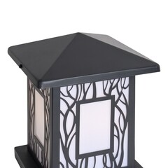 Светильник садово-парковый Voltega Nef черный 230 мм E27 40 Вт IP44 (VGL7222FL-01B1) - фото 6