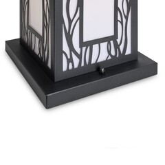 Светильник садово-парковый Voltega Nef черный 230 мм E27 40 Вт IP44 (VGL7222FL-01B1) - фото 3