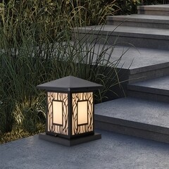 Светильник садово-парковый Voltega Nef черный 230 мм E27 40 Вт IP44 (VGL7222FL-01B1) - фото 2