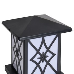 Светильник садово-парковый Voltega Nef черный 230 мм E27 40 Вт IP44 (VGL7222FL-01B) - фото 6