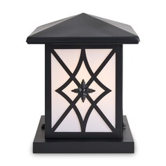 Светильник садово-парковый Voltega Nef черный 230 мм E27 40 Вт IP44 (VGL7222FL-01B) - фото 5