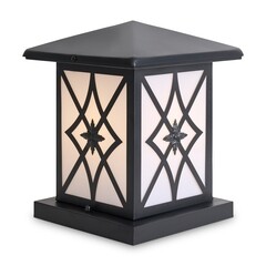 Изображение товара Светильник садово-парковый Voltega Nef черный 230 мм E27 40 Вт IP44 (VGL7222FL-01B)