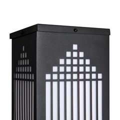 Светильник садово-парковый Voltega Navata черный 800 мм E27 40 Вт IP44 (VGL7223FL-01B) - фото 5