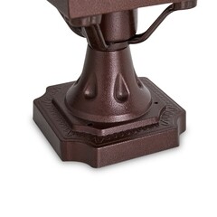 Светильник садово-парковый Voltega Heim бронза 330 мм E27 40 Вт IP44 (VGL7210FL-01BR) - фото 4