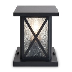 Светильник садово-парковый Voltega Gabi черный 190 мм E27 40 Вт IP44 (VGL7214FL-01B1) - фото 4