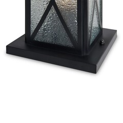 Светильник садово-парковый Voltega Gabi черный 245 мм E27 40 Вт IP44 (VGL7214FL-01B) - фото 4