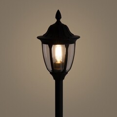 Светильник садово-парковый Voltega Frak черный 760 мм E27 13 Вт IP44 (VGL7305FL-01B1) - фото 7