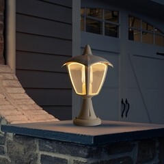 Светильник садово-парковый Voltega Corse белый 325 мм E27 13 Вт IP44 (VGL7306FL-01W) - фото 2