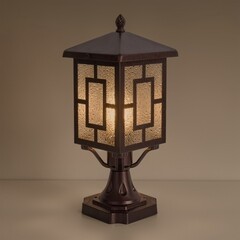 Светильник садово-парковый Voltega Ben бронза 330 мм E27 40 Вт IP44 (VGL7209FL-01BR) - фото 6