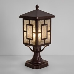 Светильник садово-парковый Voltega Ben бронза 330 мм E27 40 Вт IP44 (VGL7209FL-01BR) - фото 4