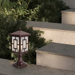 Светильник садово-парковый Voltega Ben бронза 330 мм E27 40 Вт IP44 (VGL7209FL-01BR) - фото 2