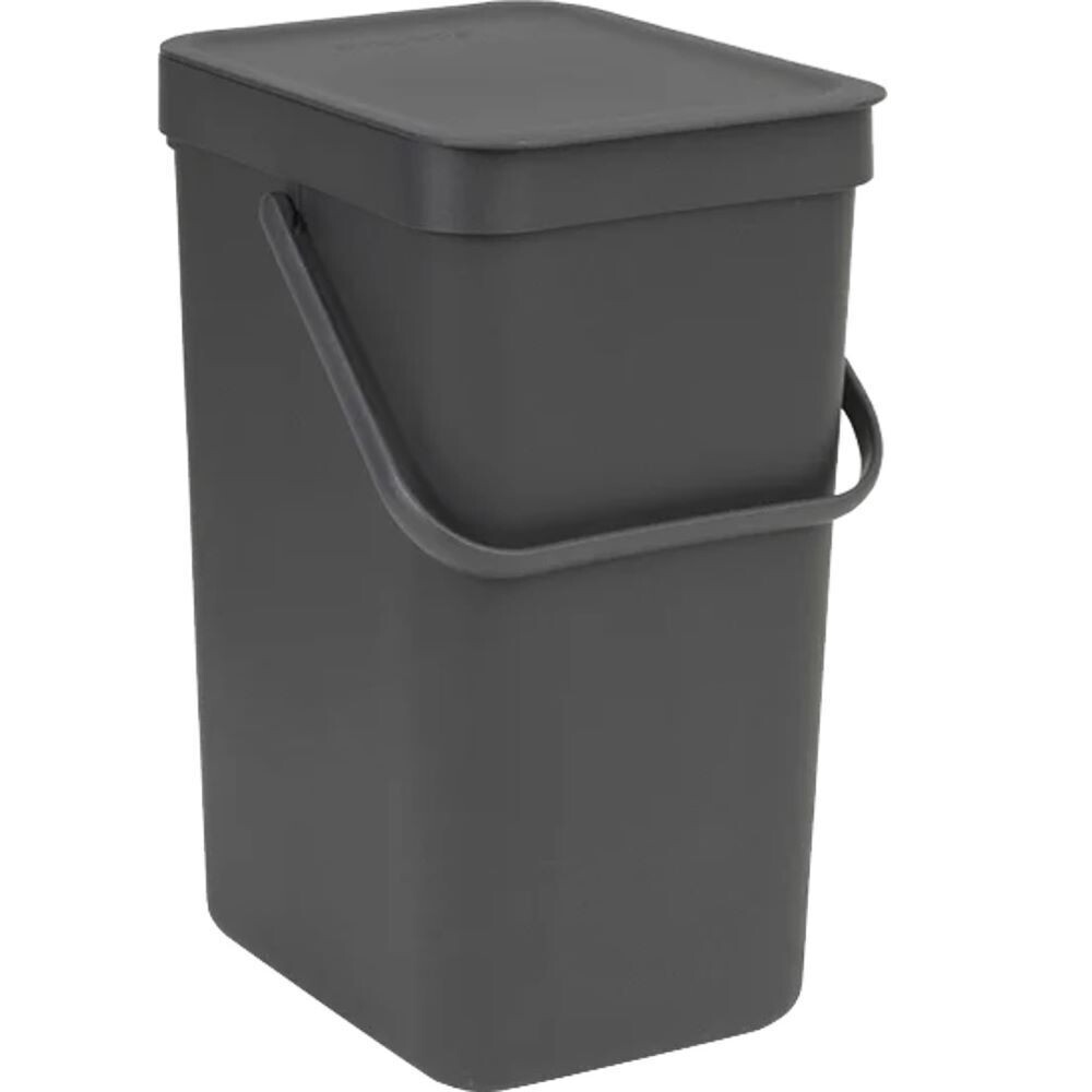 Изображение товара Ведро для мусора Brabantia Sort & Go 12 л с крышкой и креплением