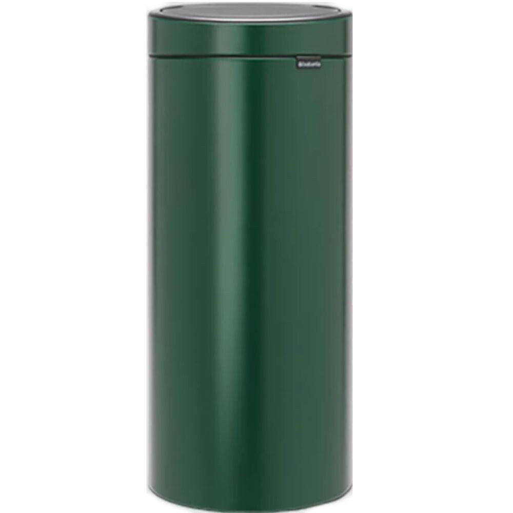 Изображение товара Ведро для мусора Brabantia Touch Bin 30 л с бесшумной крышкой и защитой пола Изображение товара Ведро для мусора Brabantia Touch Bin 30 л с бесшумной крышкой и защитой пола