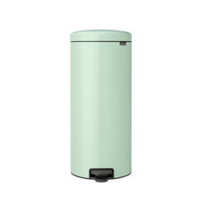 Ведро для мусора Brabantia NewIcon с крышкой 30 л металл мятно-голубое с педалью