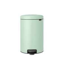 Ведро для мусора Brabantia NewIcon с крышкой 20 л металл мятно-голубое с педалью