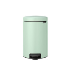 Ведро для мусора Brabantia NewIcon с крышкой 12 л металл мятно-голубое с педалью