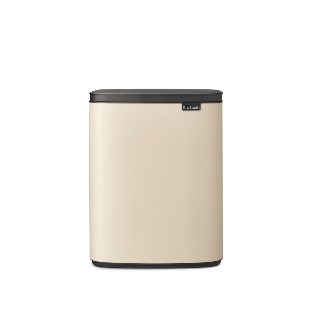 Изображение товара Ведро для мусора Brabantia Bo с крышкой 12 л бежевое
