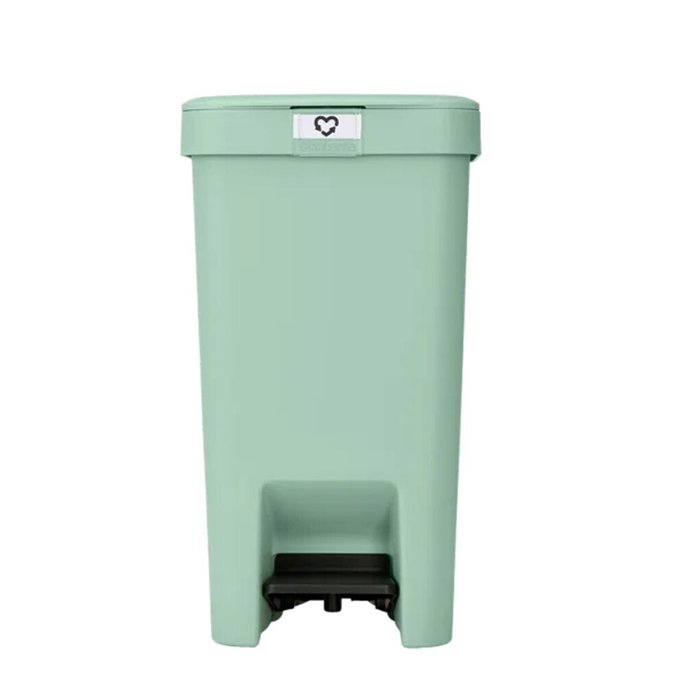 Изображение товара Ведро для мусора Brabantia StepUp 16 л с крышкой пластик мятно-голубое