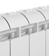 Радиатор биметаллический Global Style Extra 500 мм 10 секций 1" боковое подключение белый - фото 7
