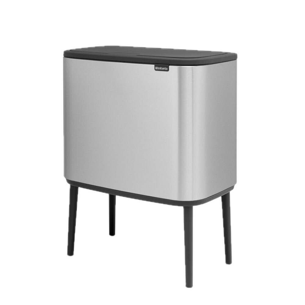 Изображение товара Ведро для мусора Brabantia Bo Touch Bin 36 л с крышкой стальное матовое