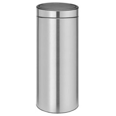 Изображение товара Ведро для мусора Brabantia Touch Bin New FPP с крышкой 30 л металл стальное матовое