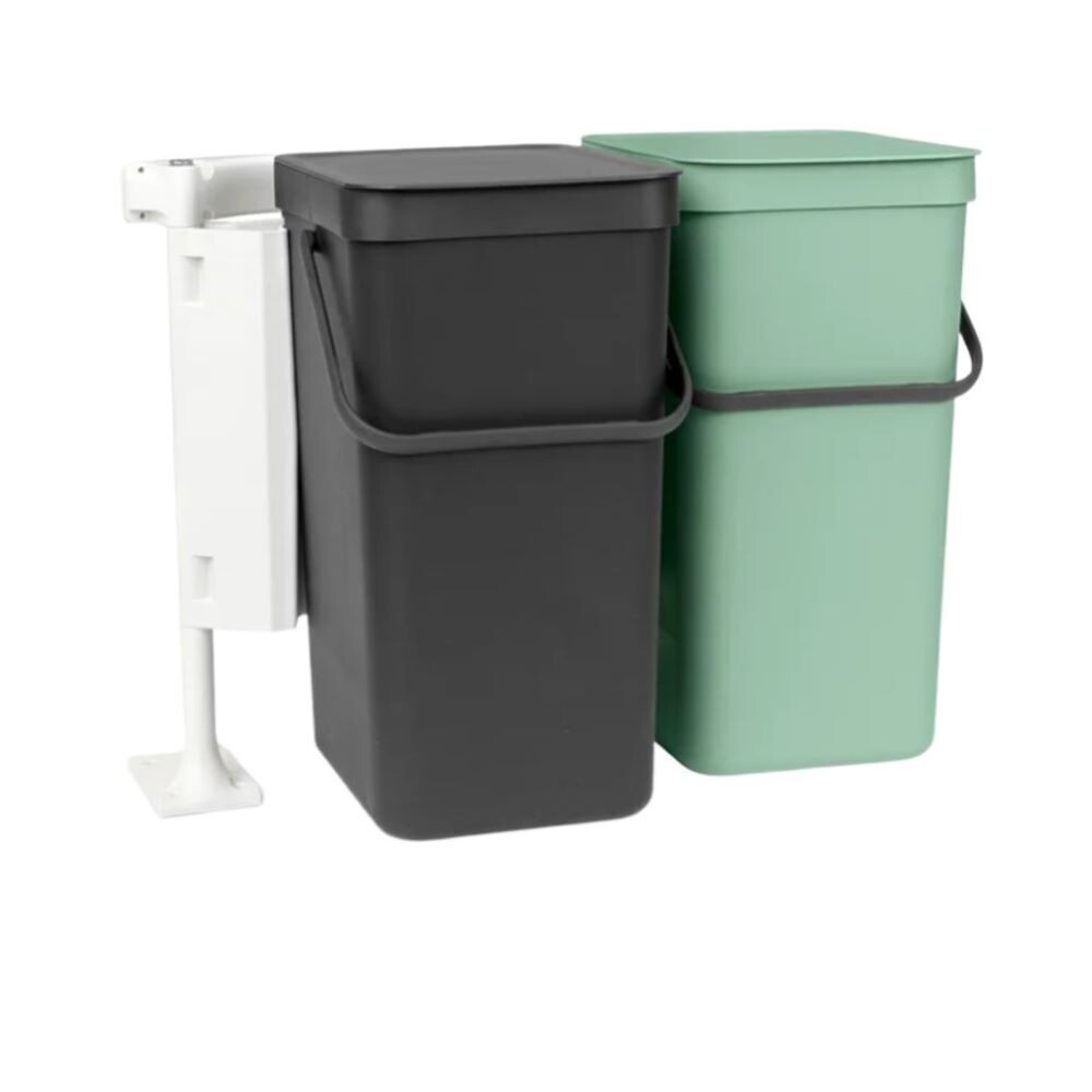 Изображение товара Набор ведер для мусора Brabantia Sort & Go 16 л пластиковые с крышкой