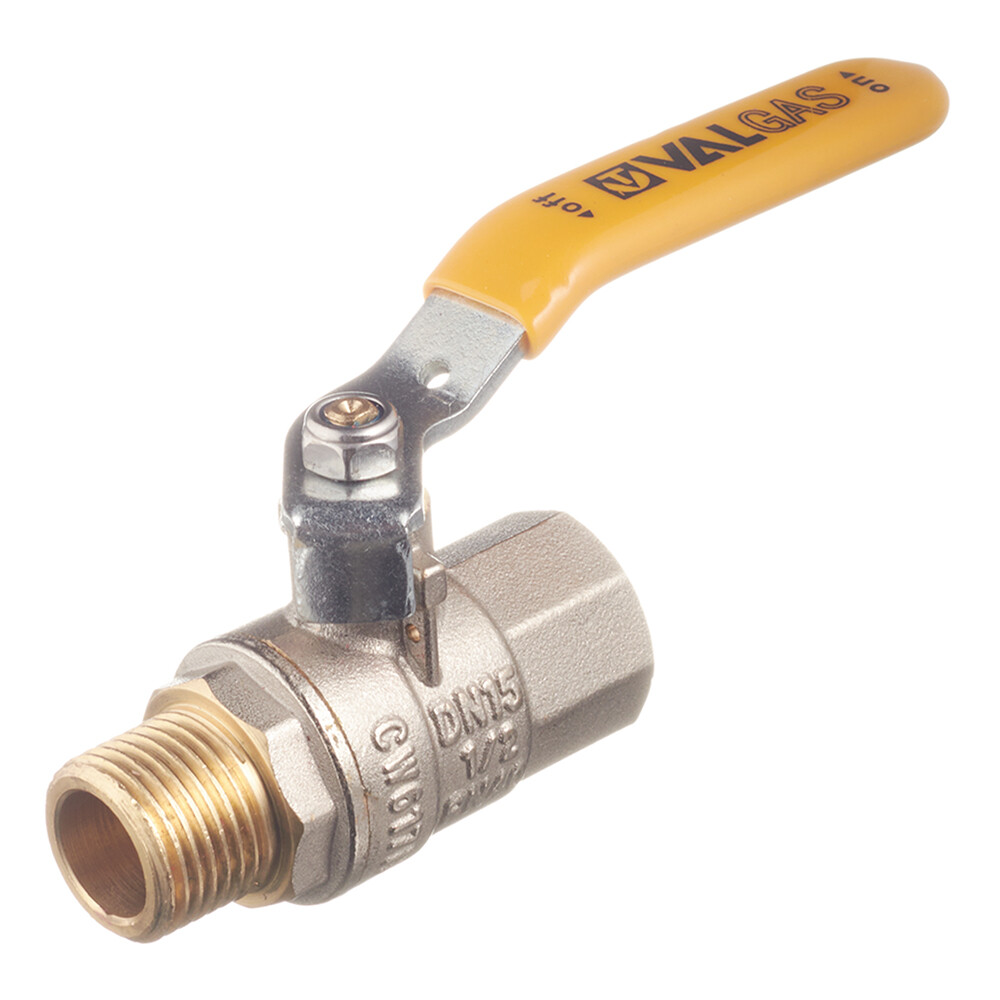 Изображение товара Кран шаровой газовый Valtec 1/2 ВР(г) х 1/2 НР(ш)